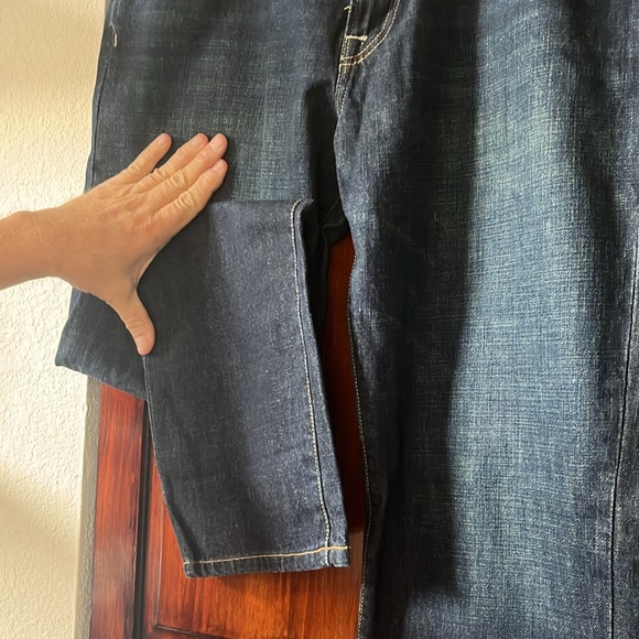 NWT Lucky Brand 38x32 Low Rise Slim Fit Straight Leg Jeans - Picture 4 of 6